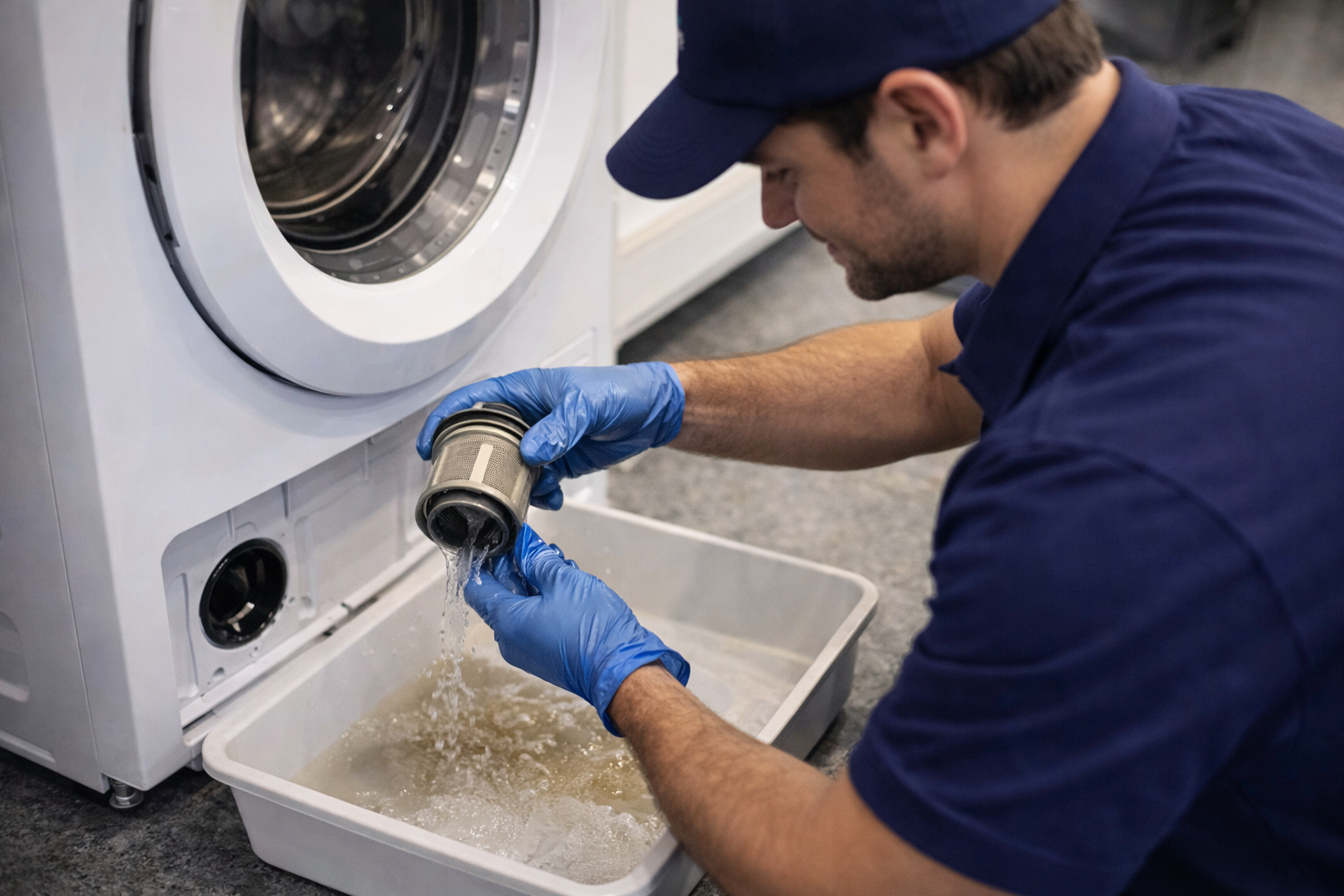 beko çamaşır makinesi su boşaltmıyor